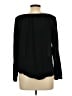 Old Navy 100% Rayon Black Long Sleeve Blouse Size L - photo 2