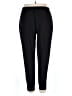 Maze Collection Solid Black Casual Pants Size 2X - photo 2