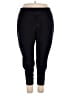 Athletic Works Solid Black Track Pants Size 3X - photo 1