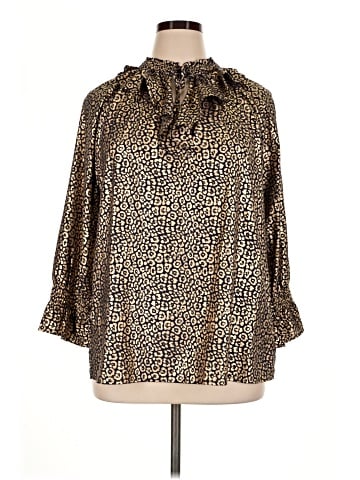 MICHAEL Michael Kors 3/4 Sleeve Blouse (view 1)