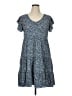 Max Studio Paisley Blue Casual Dress Size XL - photo 1