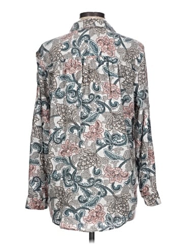 Ann Taylor LOFT Outlet Long Sleeve Blouse (view 2)