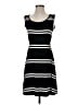 Elle Stripes Black Casual Dress Size XS - photo 1
