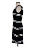 Elle Stripes Black Casual Dress Size XS - photo 5