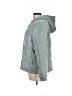 Ci Sono Solid Teal Snow Jacket Size L - photo 5