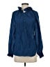 Caballero Blue Long Sleeve Blouse Size S - photo 1
