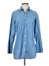 Tommy Bahama Blue Long Sleeve Button-Down Shirt Size S - photo 1