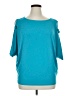 Bold Elements Teal 3/4 Sleeve Top Size XL - photo 1