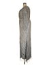 Mac Duggal Metallic Silver Cocktail Dress Size 18 - photo 5