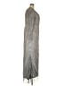 Mac Duggal Metallic Silver Cocktail Dress Size 18 - photo 4