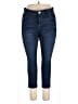 Democracy Solid Blue Jeans Size 18 - photo 1
