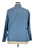 J.Crew 100% Cotton Blue Long Sleeve Button-Down Shirt Size 24 - photo 2