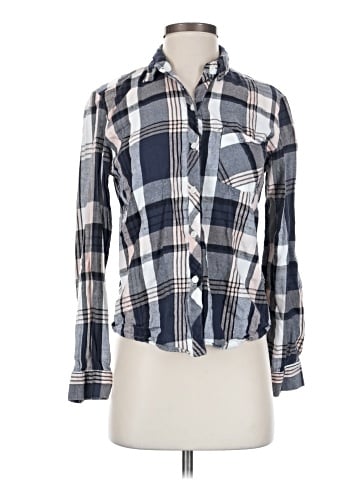 Wrapper Long Sleeve Button-Down Shirt (view 1)
