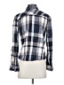 Wrapper Plaid Blue Long Sleeve Button-Down Shirt Size S - photo 2