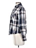 Wrapper Plaid Blue Long Sleeve Button-Down Shirt Size S - photo 5