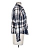 Wrapper Plaid Blue Long Sleeve Button-Down Shirt Size S - photo 4