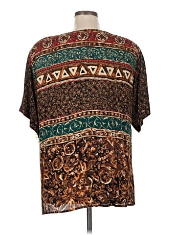 Carole Little Short Sleeve Blouse (view 2)