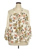 C established 1946 Ivory 3/4 Sleeve Blouse Size 22 - photo 1