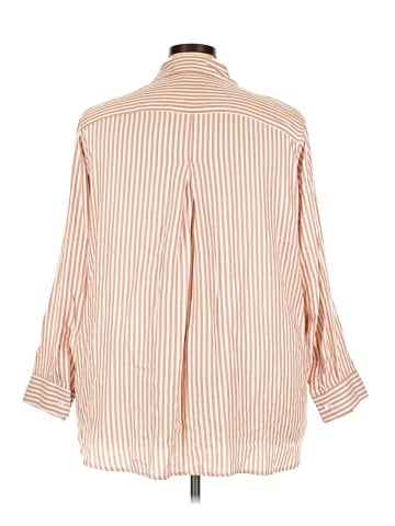 Velvet Heart 3/4 Sleeve Button-Down Shirt (view 2)