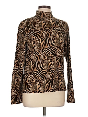 Jones New York Sport Long Sleeve Blouse (view 1)