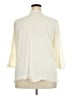 Cj Banks Ivory 3/4 Sleeve Blouse Size 3X - photo 2