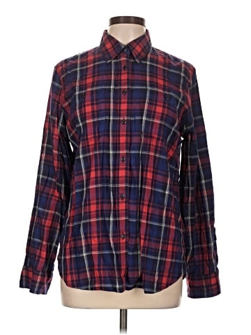 Lauren Jeans Co. Long Sleeve Button-Down Shirt (view 1)