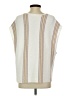 Lalavon Stripes Ivory Sleeveless Blouse Size S - photo 2