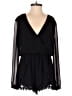 Astr Solid Black Romper Size S (estimated) - photo 1
