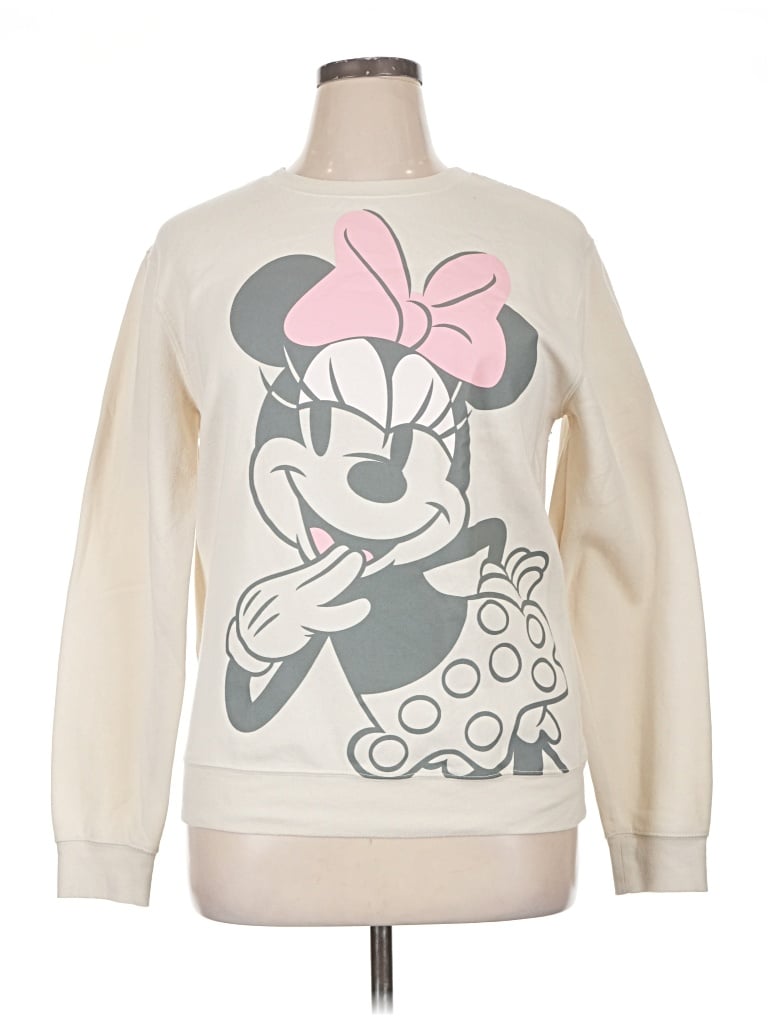 Pre-owned Disney Sweatshirt In Ivory