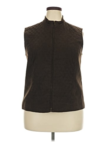 JM Collection Sleeveless Blouse (view 1)