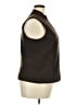JM Collection Brown Sleeveless Blouse Size 18 - photo 4