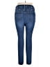 River Island Solid Blue Jeans Size 18 - photo 2
