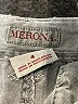 Merona 100% Cotton Solid Gray Denim Shorts Size 4 - photo 3