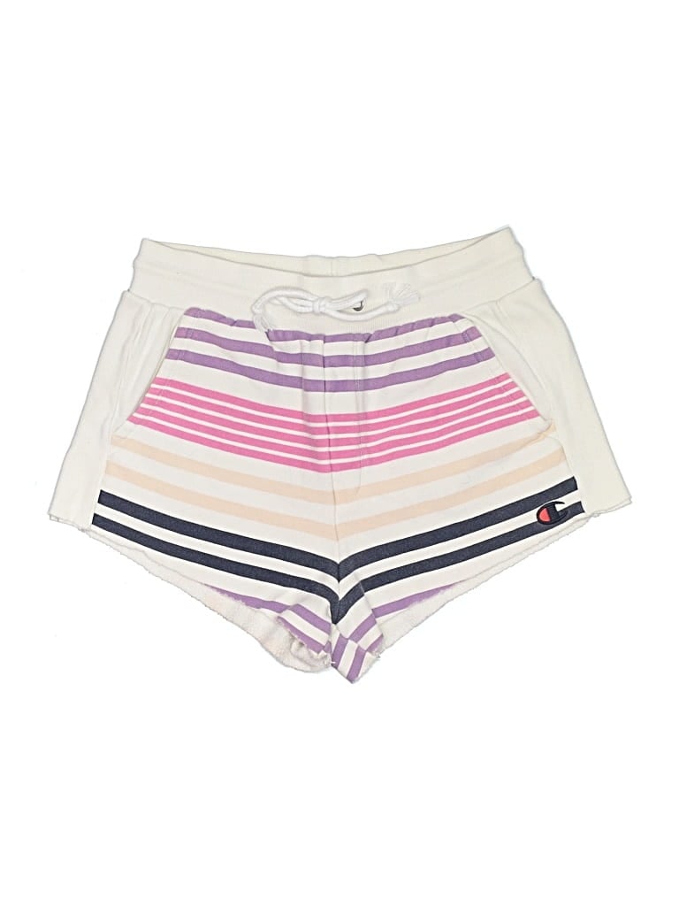 Pre-owned Champion Athletic Shorts In White