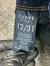 Curve Appeal Solid Blue Jeans Size 12 - photo 8