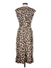 Escada Animal Print Brown Casual Dress Size EU 34 / US 4 - photo 2