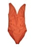 Old Navy Solid Orange One Piece Swimsuit Size M (tall) - photo 1