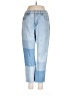 rue21 100% Cotton Color Block Blue Jeans Size 8 - photo 1
