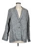 Coldwater Creek 100% Linen Gray Blazer Size M - photo 1