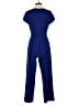 DKNY Solid Blue Jumpsuit Size 4 - photo 2