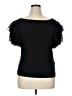 On 34th Black Short Sleeve Top Size XL - photo 1