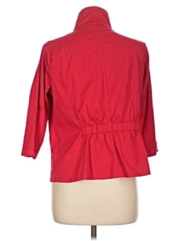 Christopher & Banks 3/4 Sleeve Button-Down Shirt (view 2)