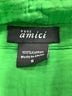 Pure Amici 100% Cotton Green 3/4 Sleeve Button-Down Shirt Size S - photo 7