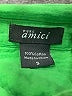 Pure Amici 100% Cotton Green 3/4 Sleeve Button-Down Shirt Size S - photo 8