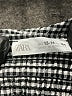 Zara Checkered-gingham Black Tank Top Size 13 - 14 - photo 3