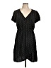 GOODTHREADS 100% Viscose Polka Dots Black Casual Dress Size L - photo 1