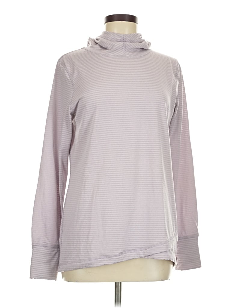 Pre-owned Eddie Bauer Turtleneck Sweater In Silver