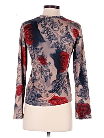 Comme des Garçons Rose tattoo print knit top (view 2)