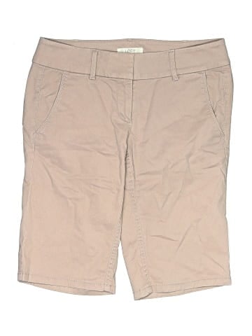 Ann Taylor LOFT Khaki Shorts (view 1)