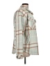 Aeropostale 100% Cotton Plaid Ivory Jacket Size L - photo 4